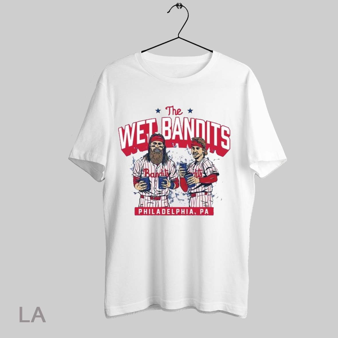 Top Bryson Stott Brandon Marsh The Wet Bandits - Adult & Kids T-Shirts, Sweatshirts & Hoodies apparel design preview 1