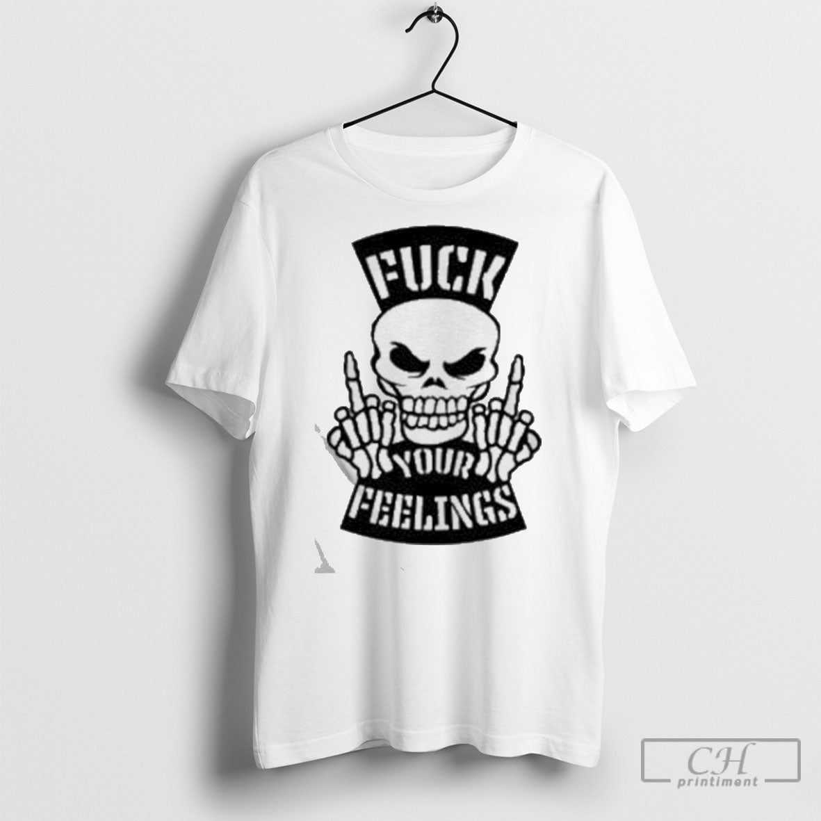Top Fuck Your Feelings On Mens Ringer 2025 - Adult & Kids T-Shirts, Sweatshirts & Hoodies apparel design preview 1