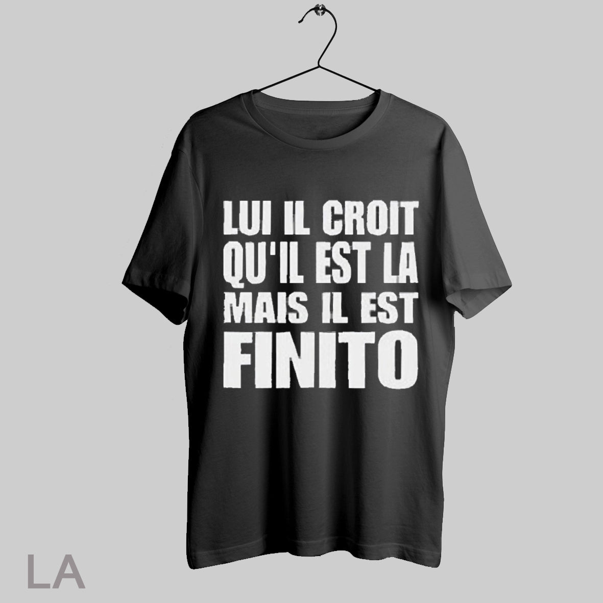 Top Gapman Lui Il Croit Quil Est La Mais Finito 2025 - Adult & Kids T-Shirts, Sweatshirts & Hoodies apparel design preview 1