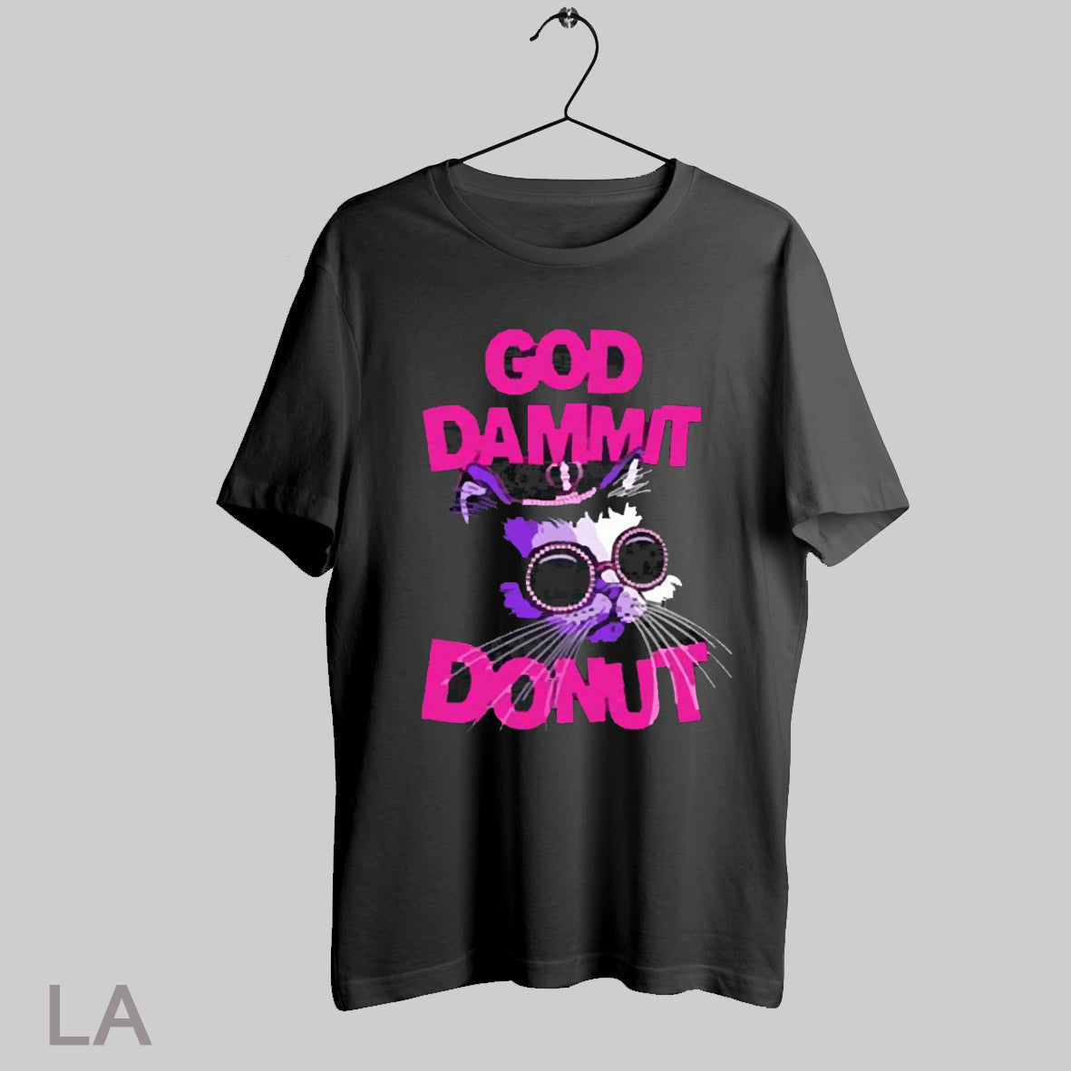 Top God Dammit Donut 2025 - Adult & Kids T-Shirts, Sweatshirts & Hoodies apparel design preview 1