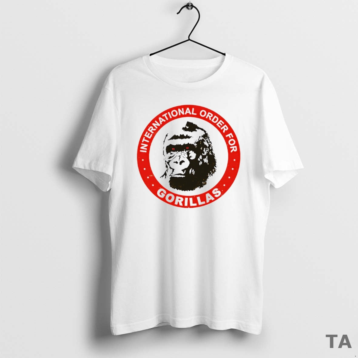 Top International Order For Gorillas Logo Circle - Adult & Kids T-Shirts, Sweatshirts & Hoodies apparel design preview 1