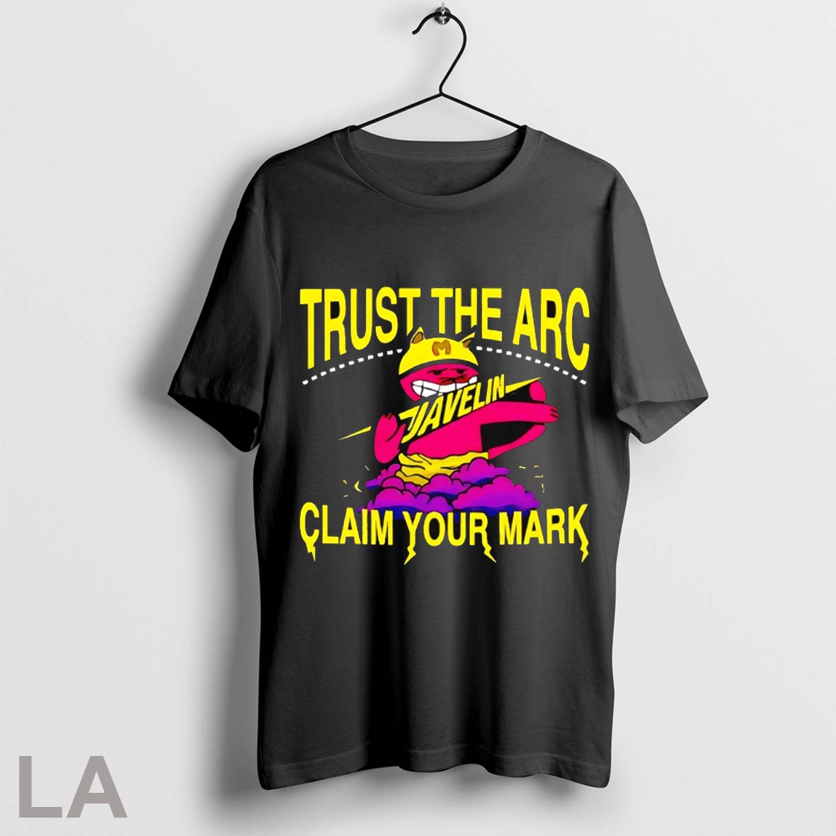 Top Javelin Trust The Arc Claim Your Mark - Adult & Kids T-Shirts, Sweatshirts & Hoodies apparel design preview 1