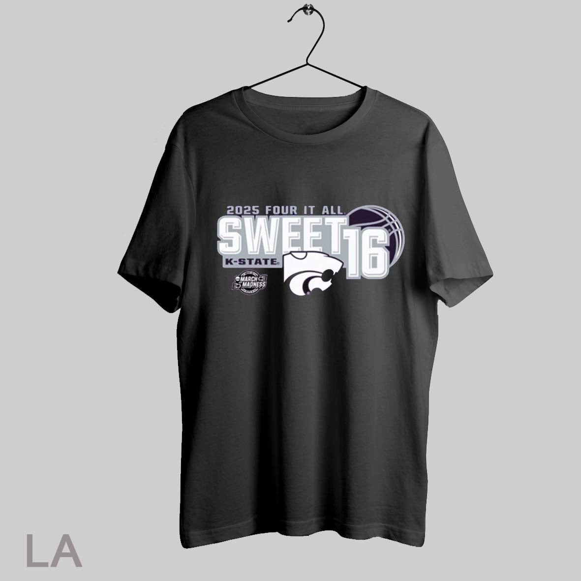 Top K State Wildcats Basketball 2025 Four It All - Adult & Kids T-Shirts, Sweatshirts & Hoodies apparel design preview 1