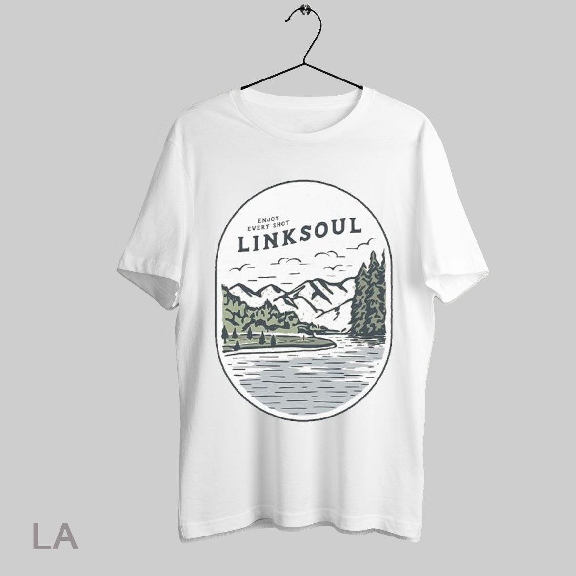 Top Linksoul The Cascade Enjoy Every Shot - Adult & Kids T-Shirts, Sweatshirts & Hoodies apparel design preview 1