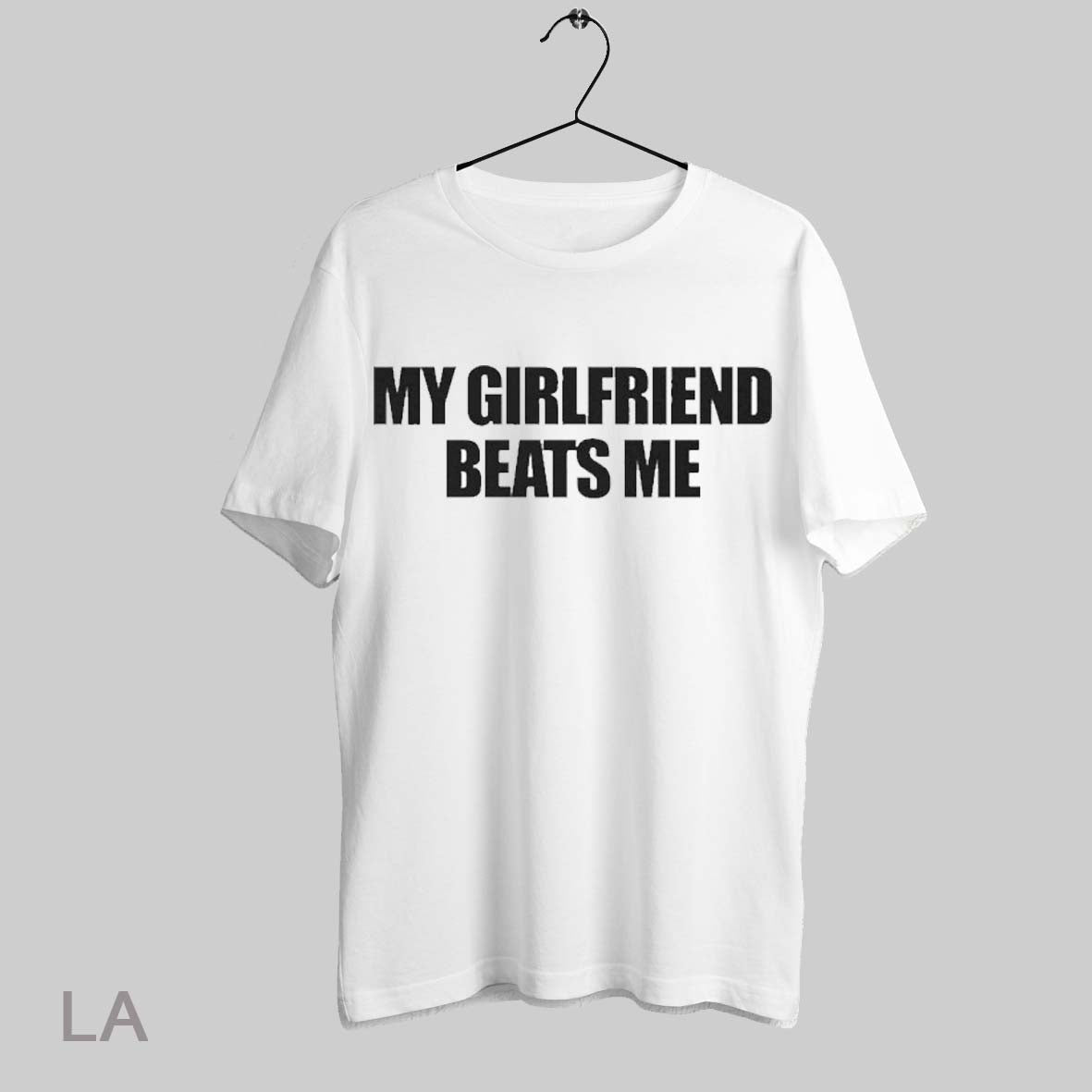 Top My Girlfriend Beats Me - Adult & Kids T-Shirts, Sweatshirts & Hoodies apparel design preview 1