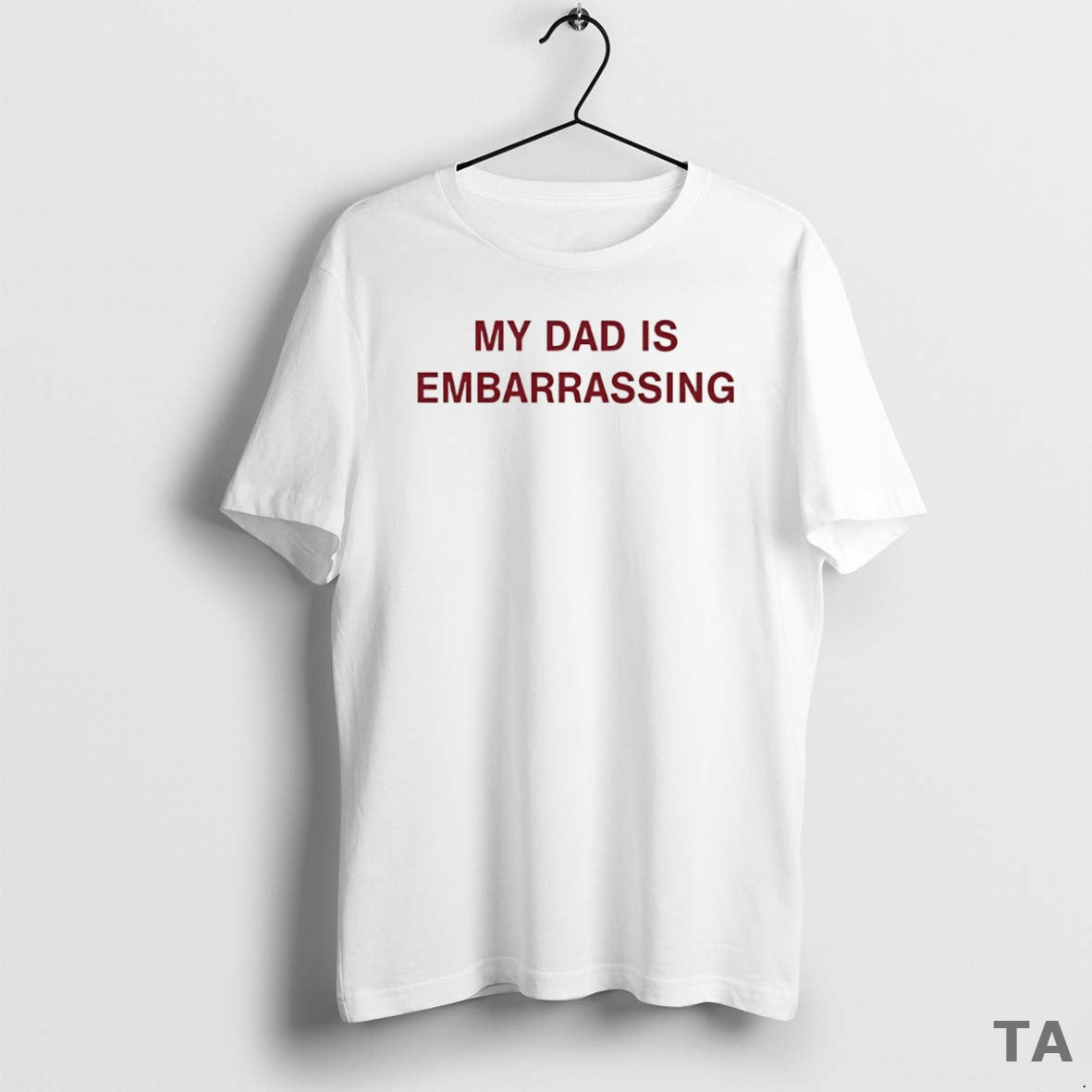 Top My Dad Is Embarrassing Circle Sweater - Adult & Kids T-Shirts, Sweatshirts & Hoodies apparel design preview 1
