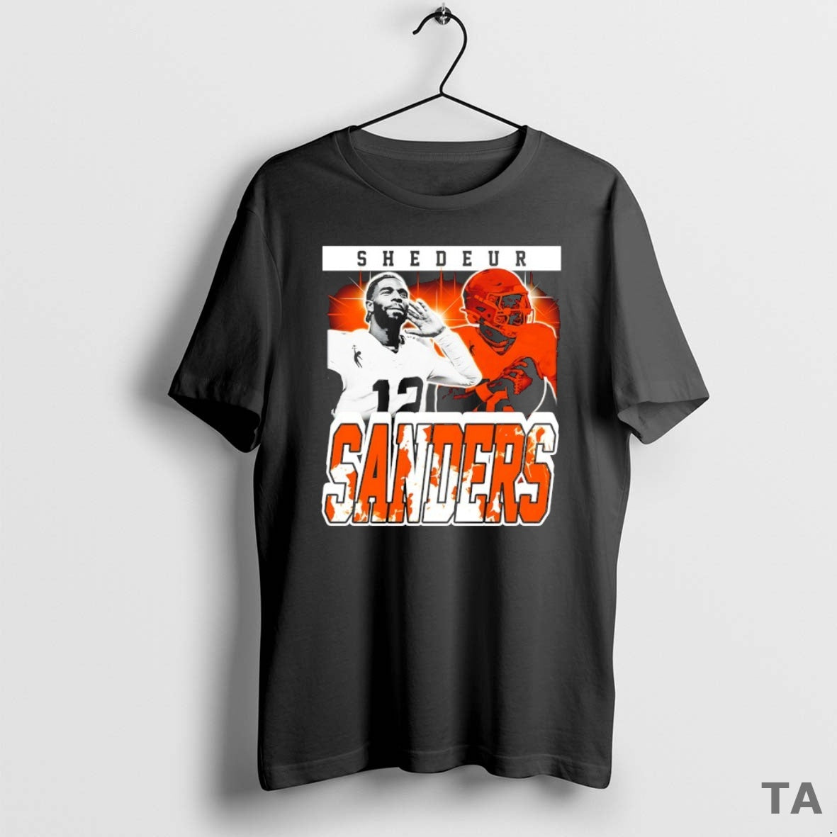 Top Shedeur Sanders Cleveland Browns Quarterback - Adult & Kids T-Shirts, Sweatshirts & Hoodies apparel design preview 1