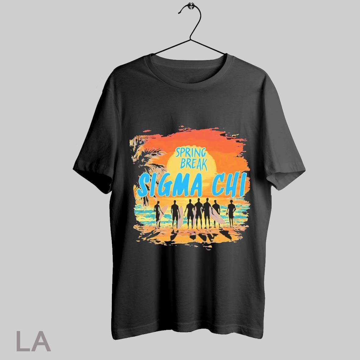Top Sigma Chi Spring Break - Adult & Kids T-Shirts, Sweatshirts & Hoodies apparel design preview 1