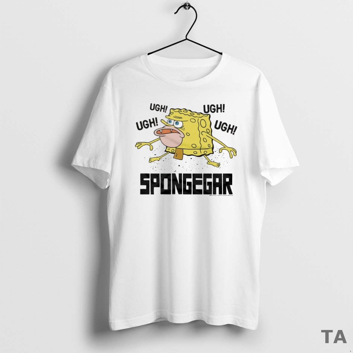 Top Sponge Squarepants Spongegar Ugh Circle Sweater - Adult & Kids T-Shirts, Sweatshirts & Hoodies apparel design preview 1