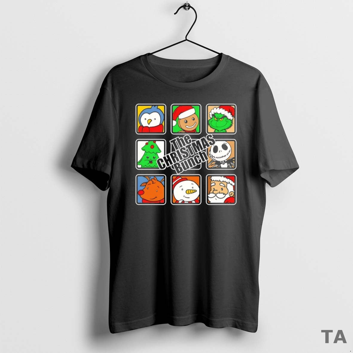 Top The Christmas Bunch X Brady Sweater - Adult & Kids T-Shirts, Sweatshirts & Hoodies apparel design preview 1