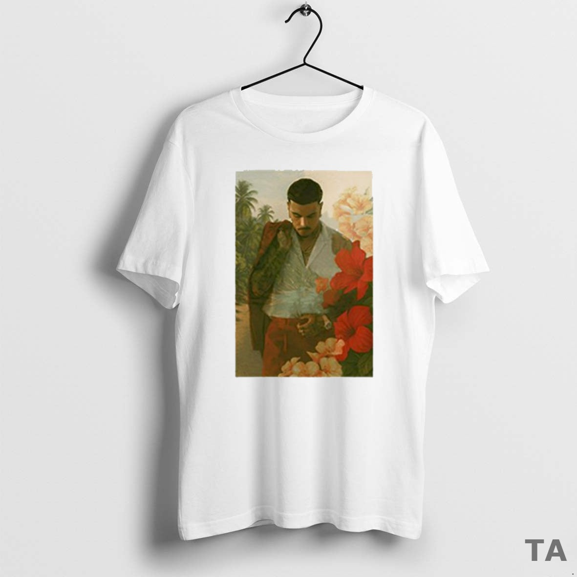 Top Rauw Alejandro Raul Portrait Sweater - Adult & Kids T-Shirts, Sweatshirts & Hoodies apparel design preview 1
