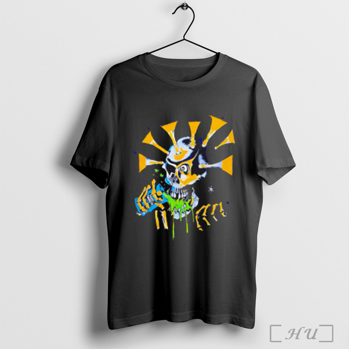 Toxic Waste Skull Vintage - Adult & Kids T-Shirts, Sweatshirts & Hoodies apparel design preview 1