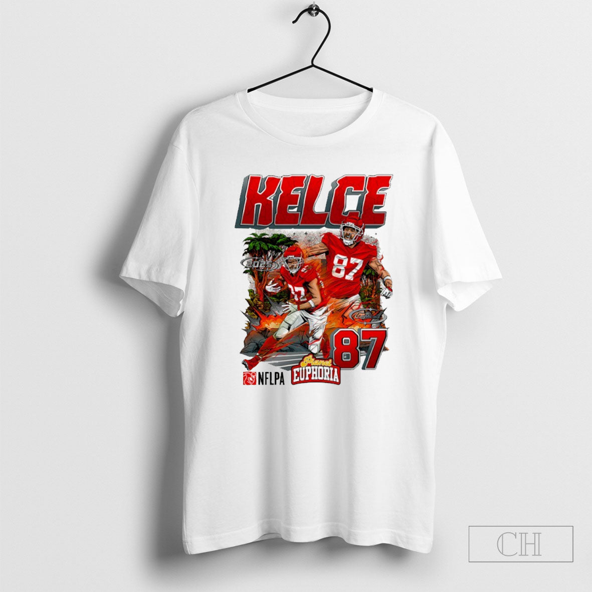 Travis Kelce 87 Kansas City Chiefs Football Player - Adult & Kids T-Shirts, Sweatshirts & Hoodies apparel design preview 1