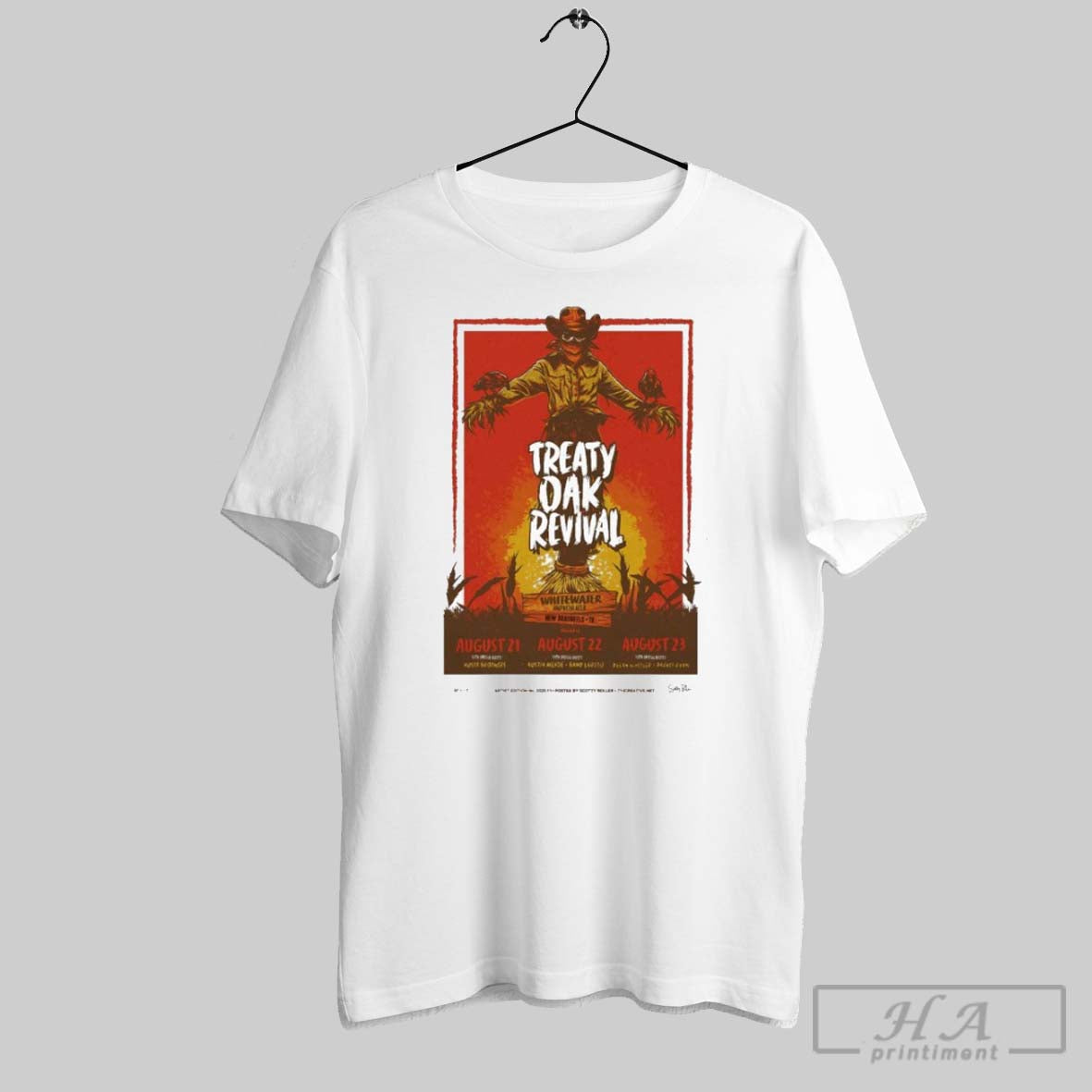 Treaty Oak Revival Concert New Braunfels Tx 2025 - Adult & Kids T-Shirts, Sweatshirts & Hoodies apparel design preview 1
