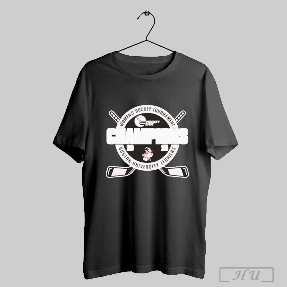 Trending Boston University Terriers 2025 Hockey East - Adult & Kids T-Shirts, Sweatshirts & Hoodies apparel design preview 1