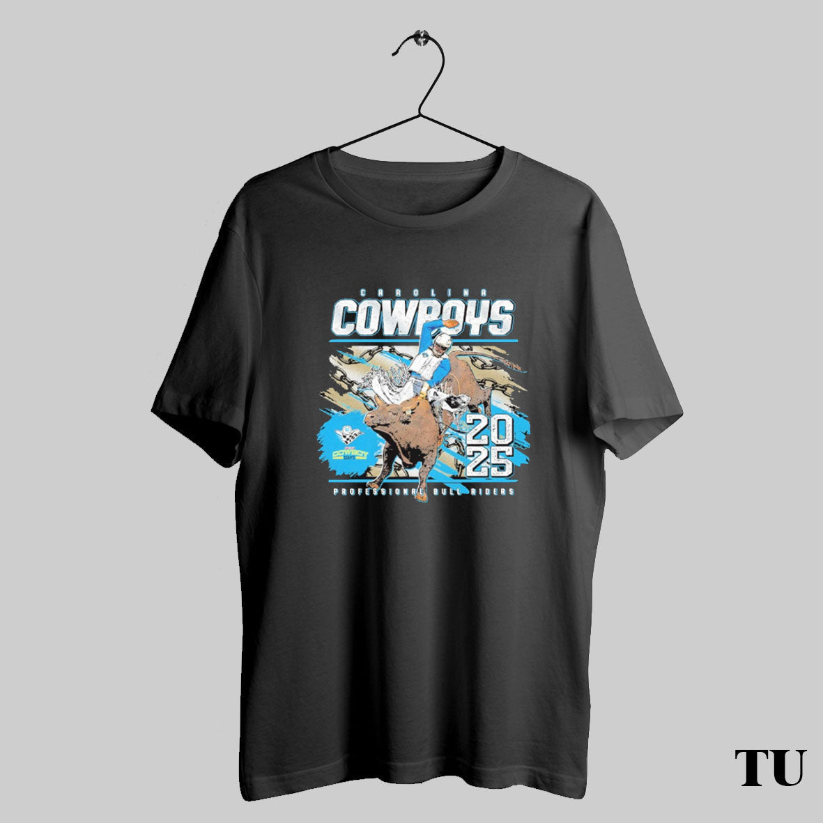 Trending Carolina Cowboys Professional Bull Riders - Adult & Kids T-Shirts, Sweatshirts & Hoodies apparel design preview 1