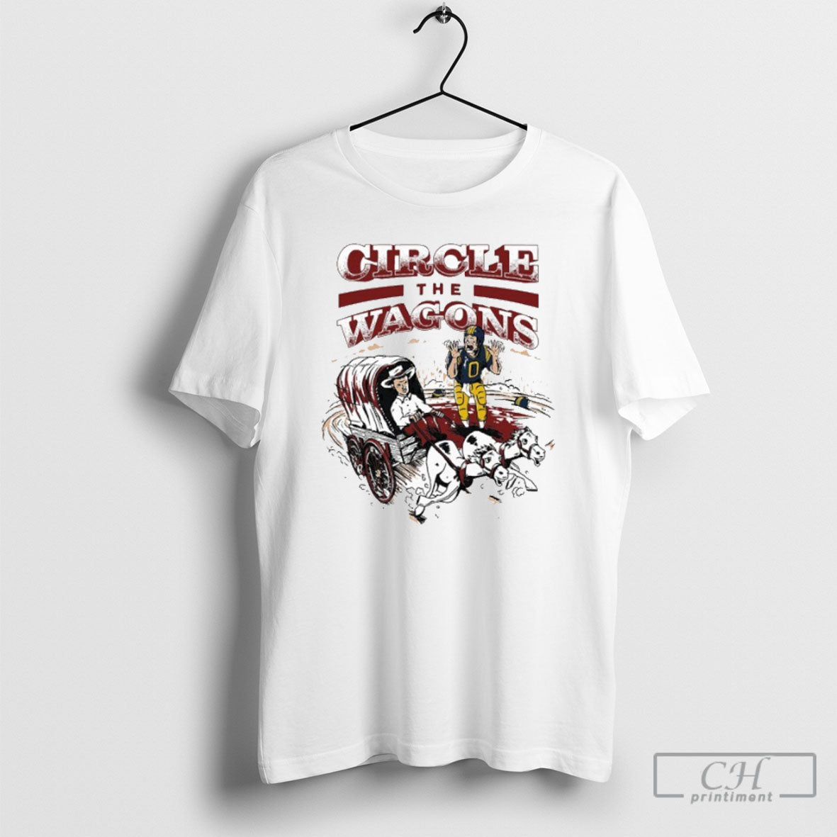 Trending Circle The Wagons Oklahoma Sooners Beat - Adult & Kids T-Shirts, Sweatshirts & Hoodies apparel design preview 1