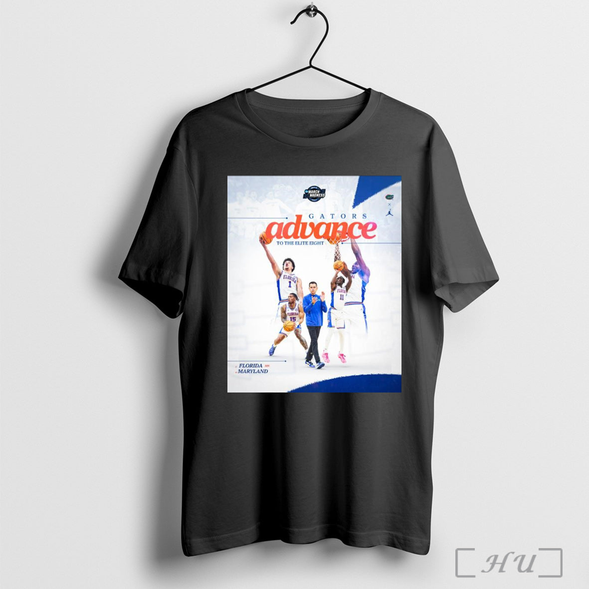 Trending Florida Gators Mens Basketball Advance To - Adult & Kids T-Shirts, Sweatshirts & Hoodies apparel design preview 1