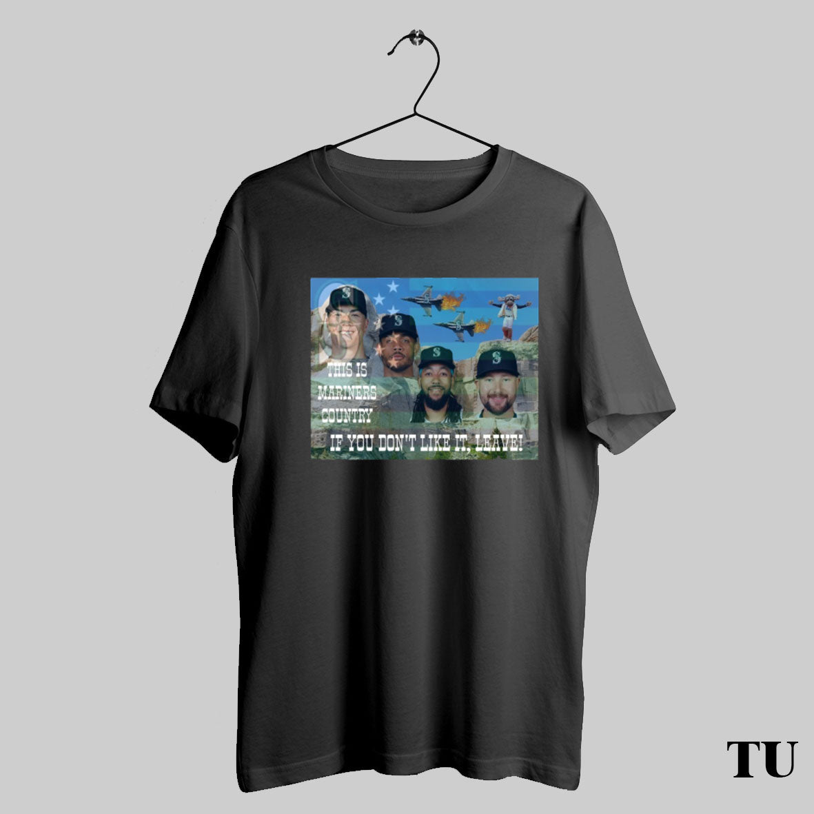 Trending Seattle Mariners This Is Country If You Dont - Adult & Kids T-Shirts, Sweatshirts & Hoodies apparel design preview 1