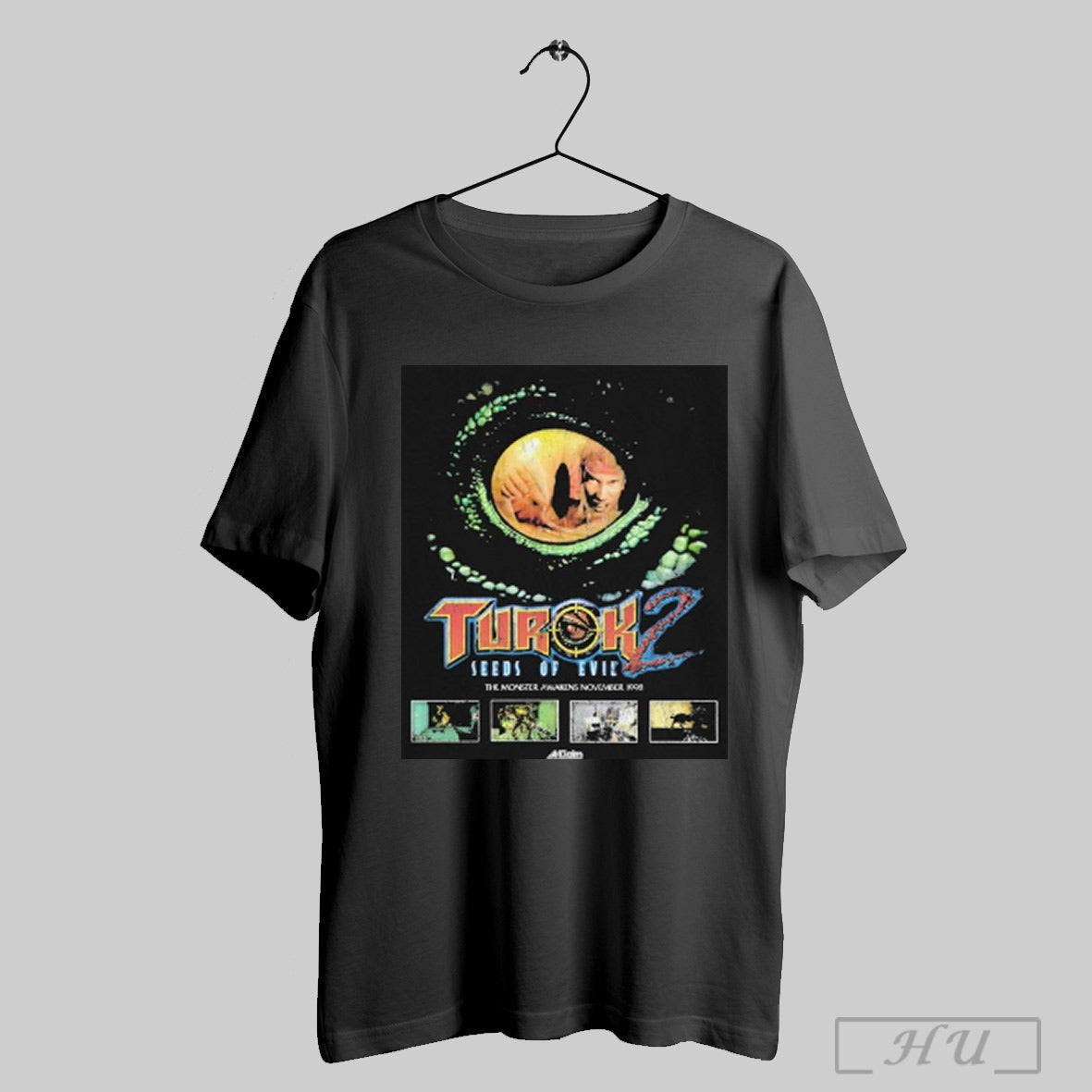 Trending Turok 2 Seeds Of Evil The Monster Awakens - Adult & Kids T-Shirts, Sweatshirts & Hoodies apparel design preview 1