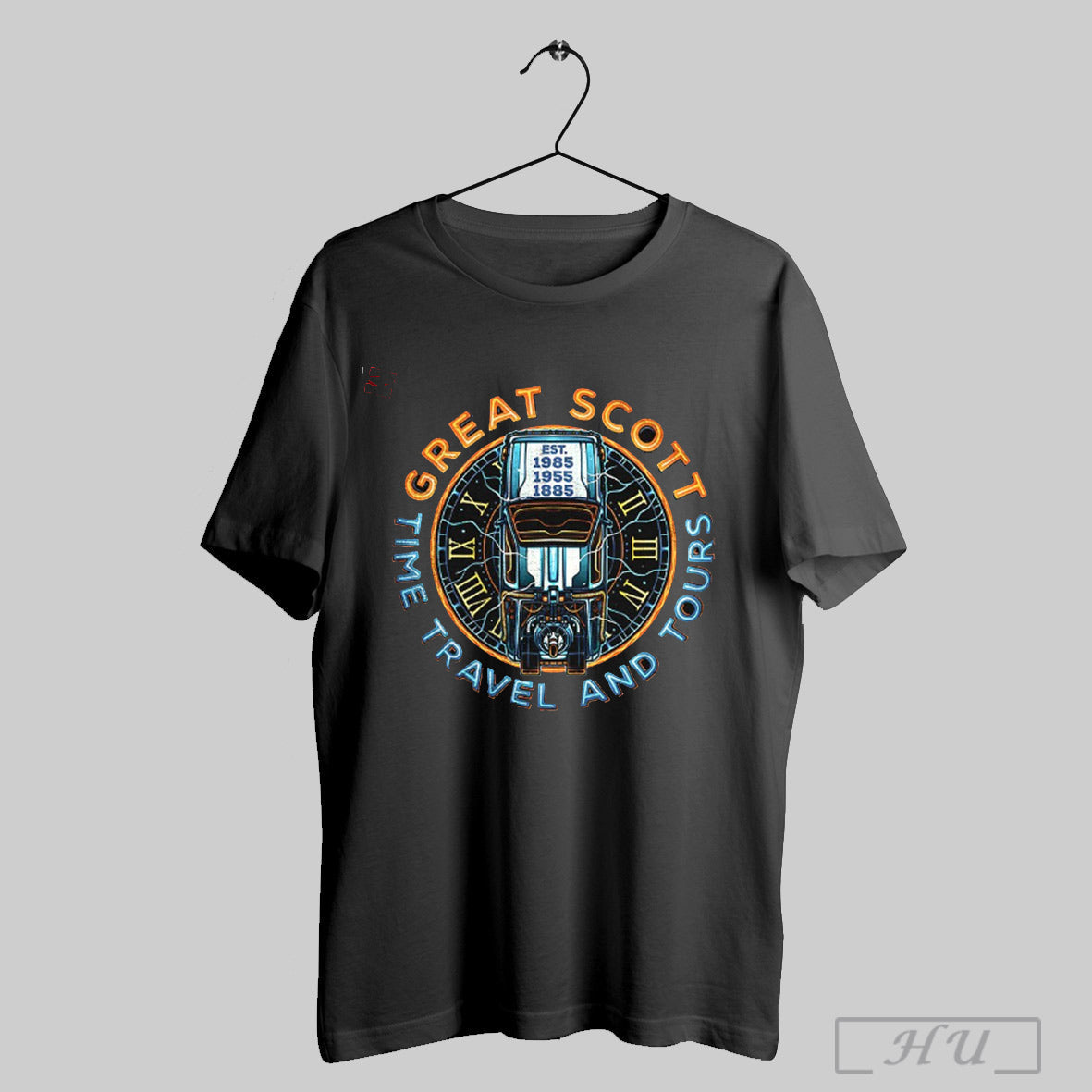 Trendy Back To The Future Great Scott Time Travel And - Adult & Kids T-Shirts, Sweatshirts & Hoodies apparel design preview 1
