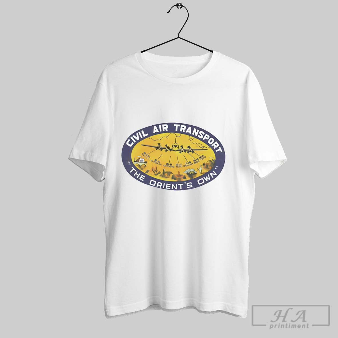 Trendy Civil Air Transport The Orients Own - Adult & Kids T-Shirts, Sweatshirts & Hoodies apparel design preview 1