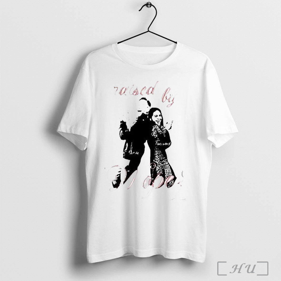 Trendy Raised By Wopez Three Words Protect And Serve - Adult & Kids T-Shirts, Sweatshirts & Hoodies apparel design preview 1
