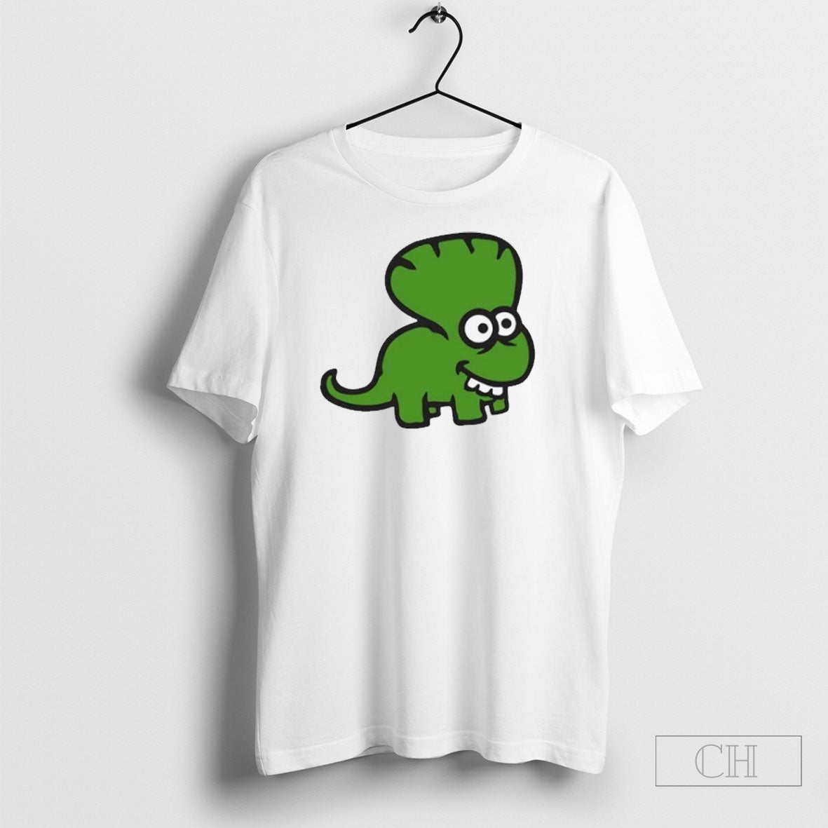 Triceratops Dinosaur 2 Horns Silly 2025 - Adult & Kids T-Shirts, Sweatshirts & Hoodies apparel design preview 1