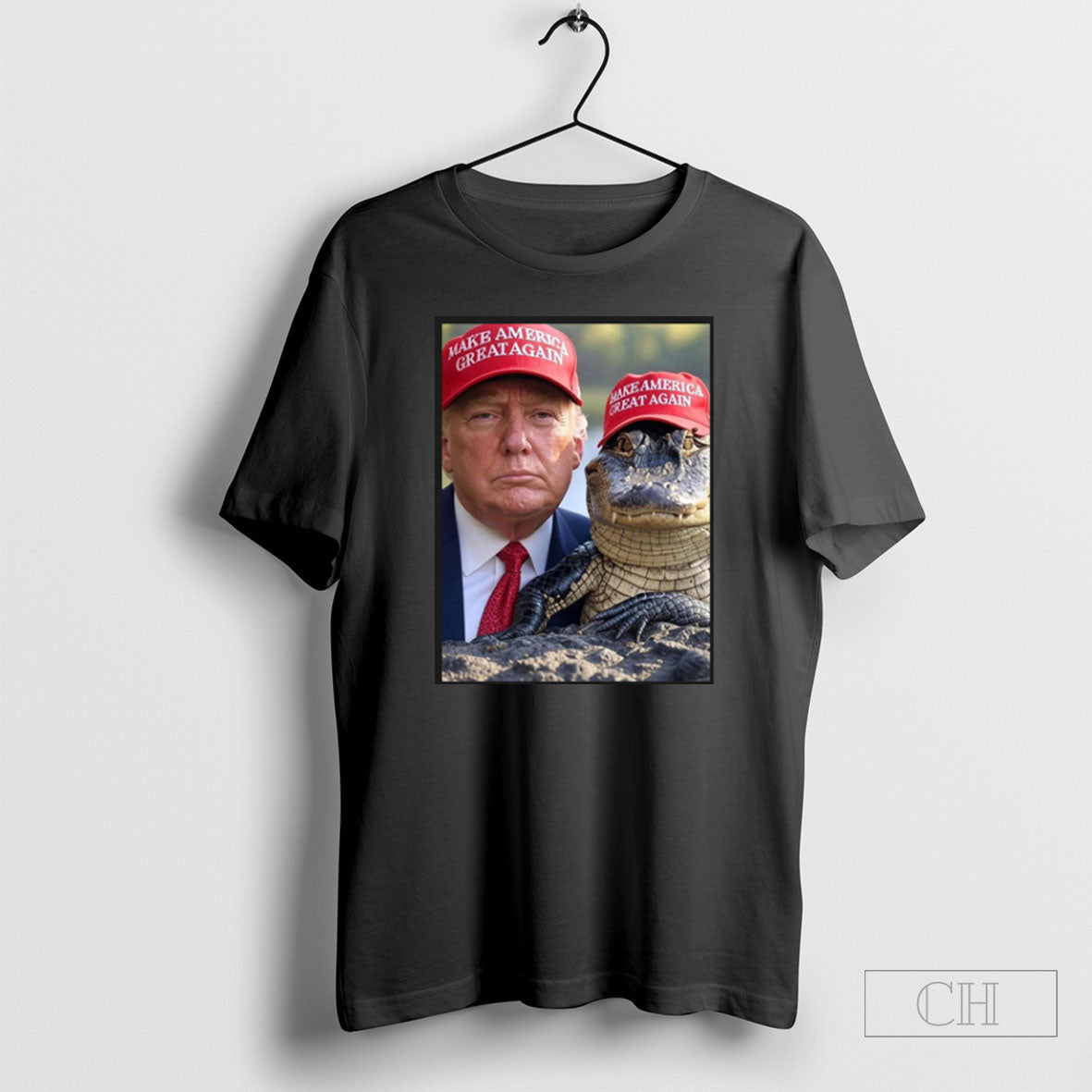 Trump Alligator Alcatraz - Adult & Kids T-Shirts, Sweatshirts & Hoodies apparel design preview 1