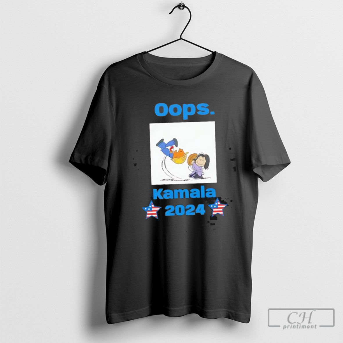 Trump Oops Kamala 2024 - Adult & Kids T-Shirts, Sweatshirts & Hoodies apparel design preview 1