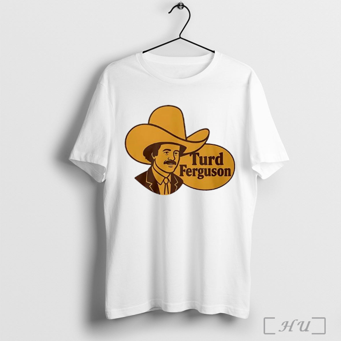 Turd Ferguson Logo Parody - Adult & Kids T-Shirts, Sweatshirts & Hoodies apparel design preview 1