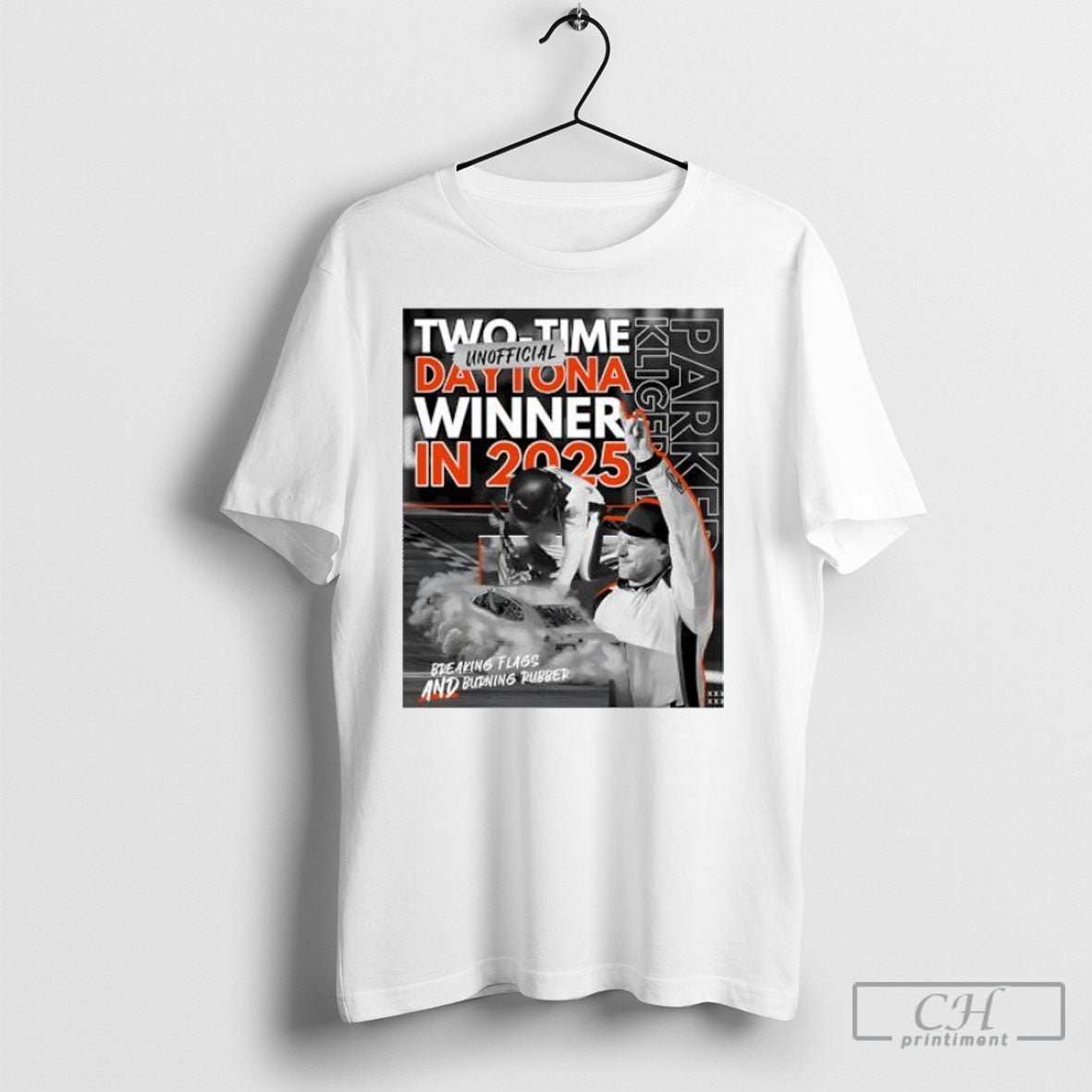 Two Time Unofficial Daytona Winner In 2025 Breaking - Adult & Kids T-Shirts, Sweatshirts & Hoodies apparel design preview 1