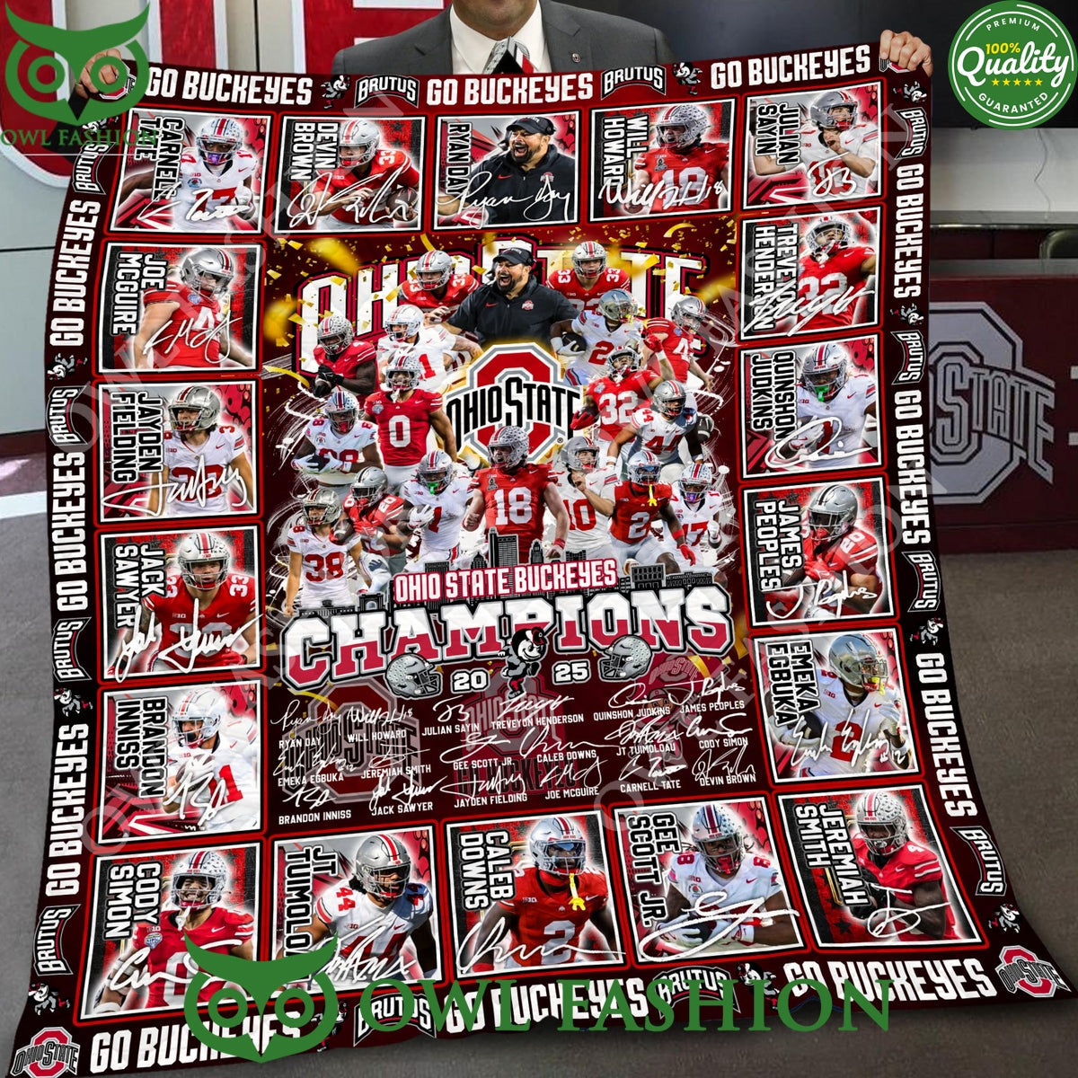 The Buckeyes 135th Anniversary 1890 2025 Special - Adult & Kids T-Shirts, Sweatshirts & Hoodies apparel design preview 1