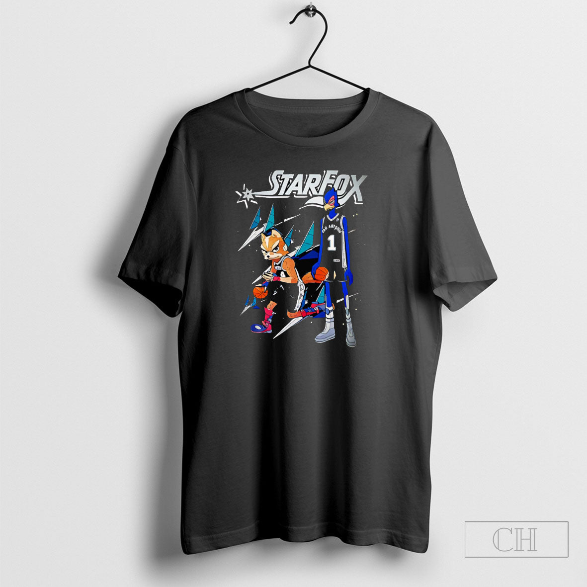 Victor Wembanyama And Deaaron Fox Starfox Teee - Adult & Kids T-Shirts, Sweatshirts & Hoodies apparel design preview 1