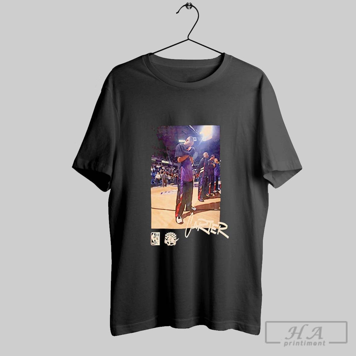 Vince Carter Toronto Raptors Pre And Post Game - Adult & Kids T-Shirts, Sweatshirts & Hoodies apparel design preview 1