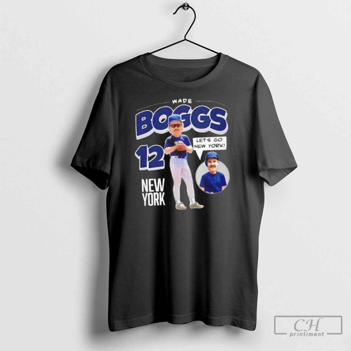 Wade Boggs New York Yankees Comic - Adult & Kids T-Shirts, Sweatshirts & Hoodies apparel design preview 1
