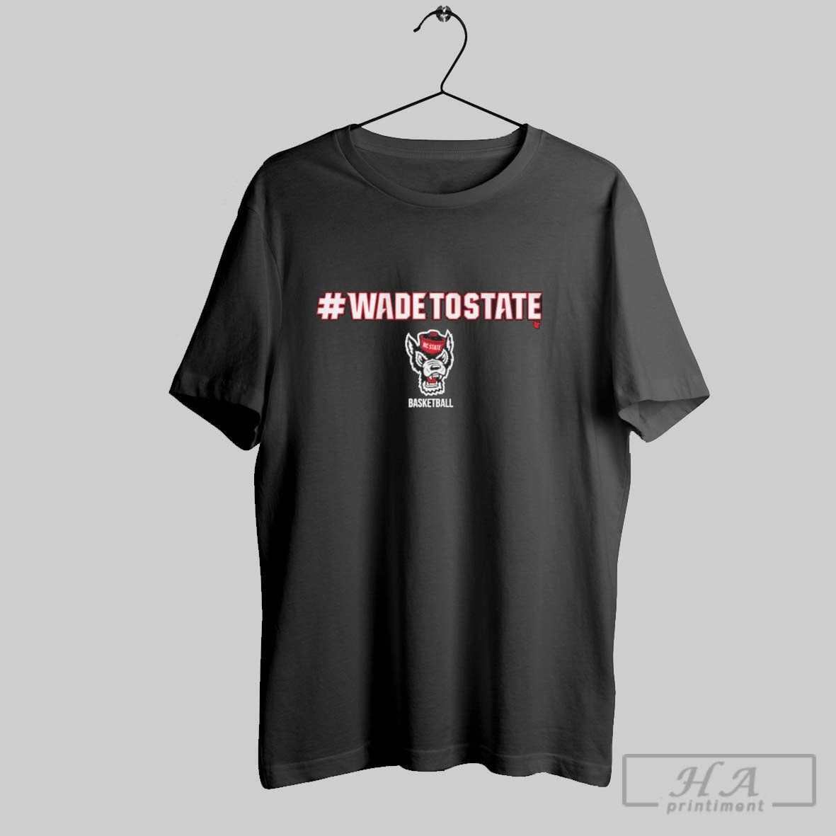 Wadetostate Nc State Wolfpack Basketball - Adult & Kids T-Shirts, Sweatshirts & Hoodies apparel design preview 1