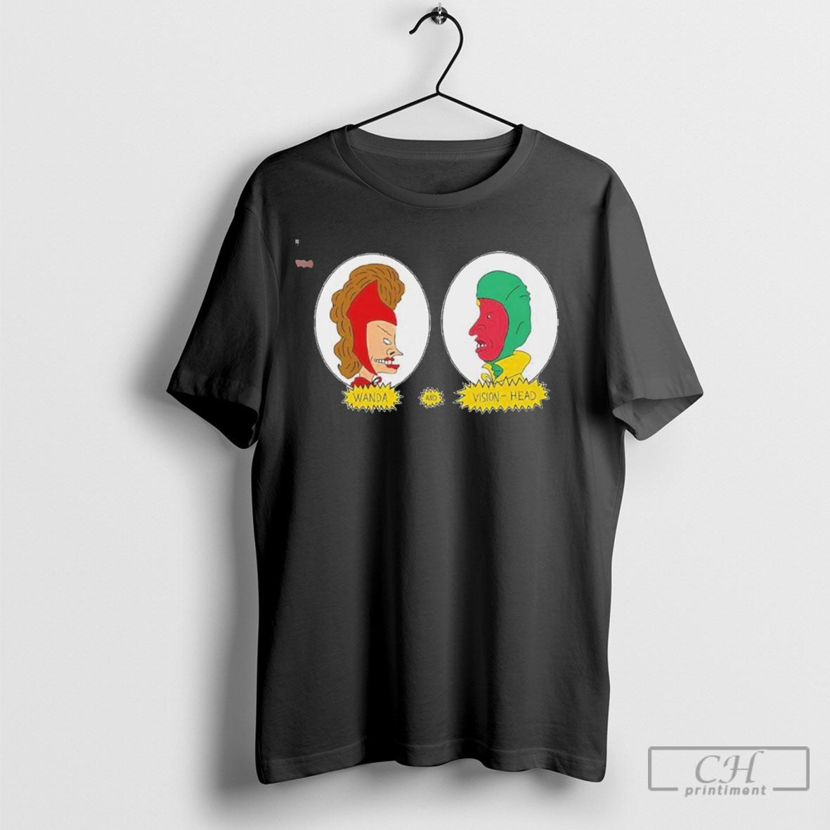 Wanda And Vision Head 2025 - Adult & Kids T-Shirts, Sweatshirts & Hoodies apparel design preview 1