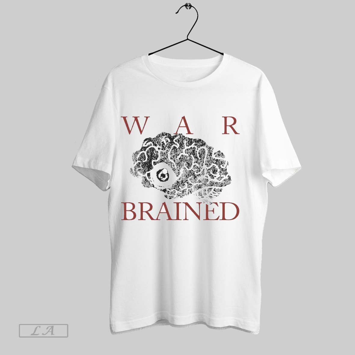 War Brained Brain Damage - Adult & Kids T-Shirts, Sweatshirts & Hoodies apparel design preview 1
