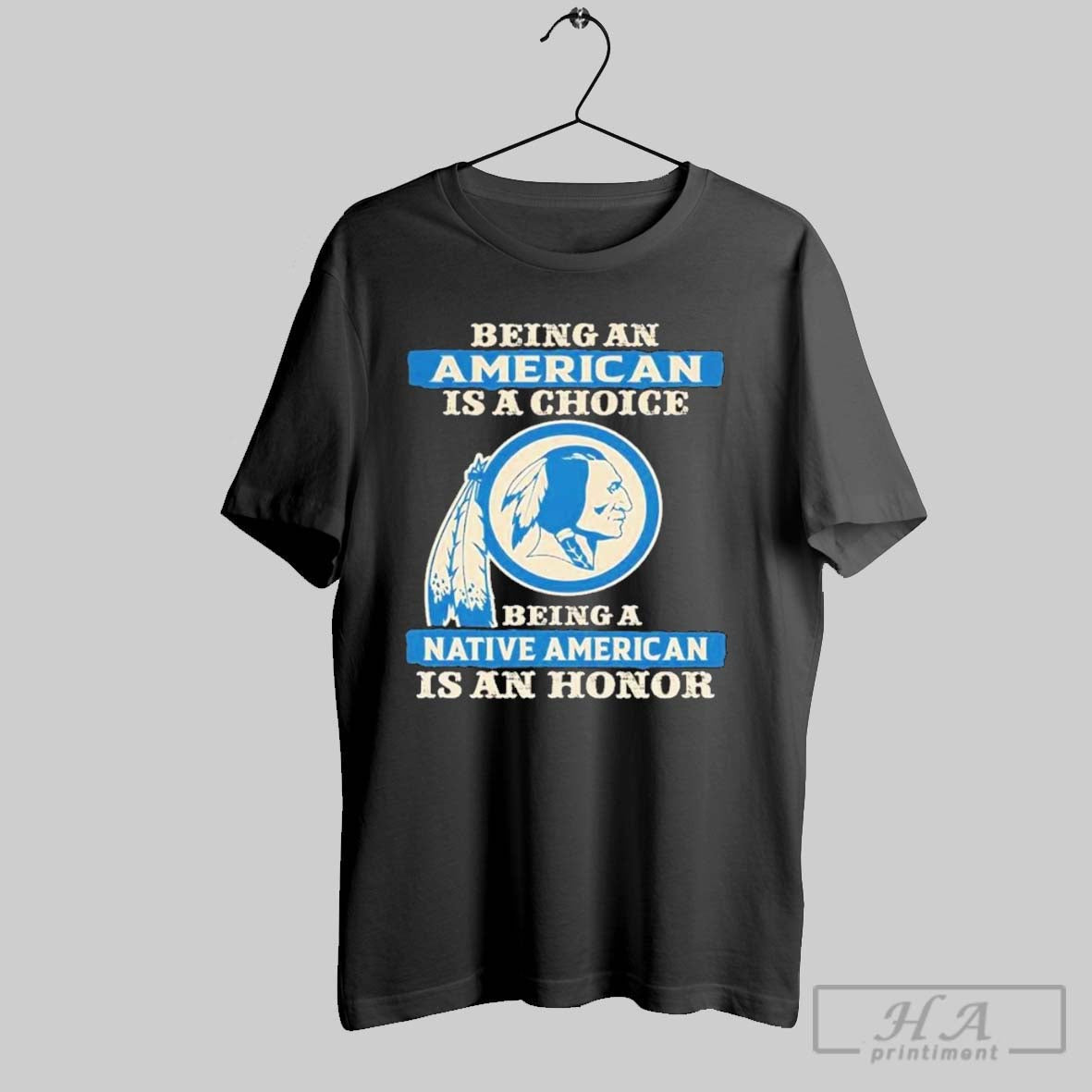 Washington Commanders Redskins Being An American Is A - Adult & Kids T-Shirts, Sweatshirts & Hoodies apparel design preview 1