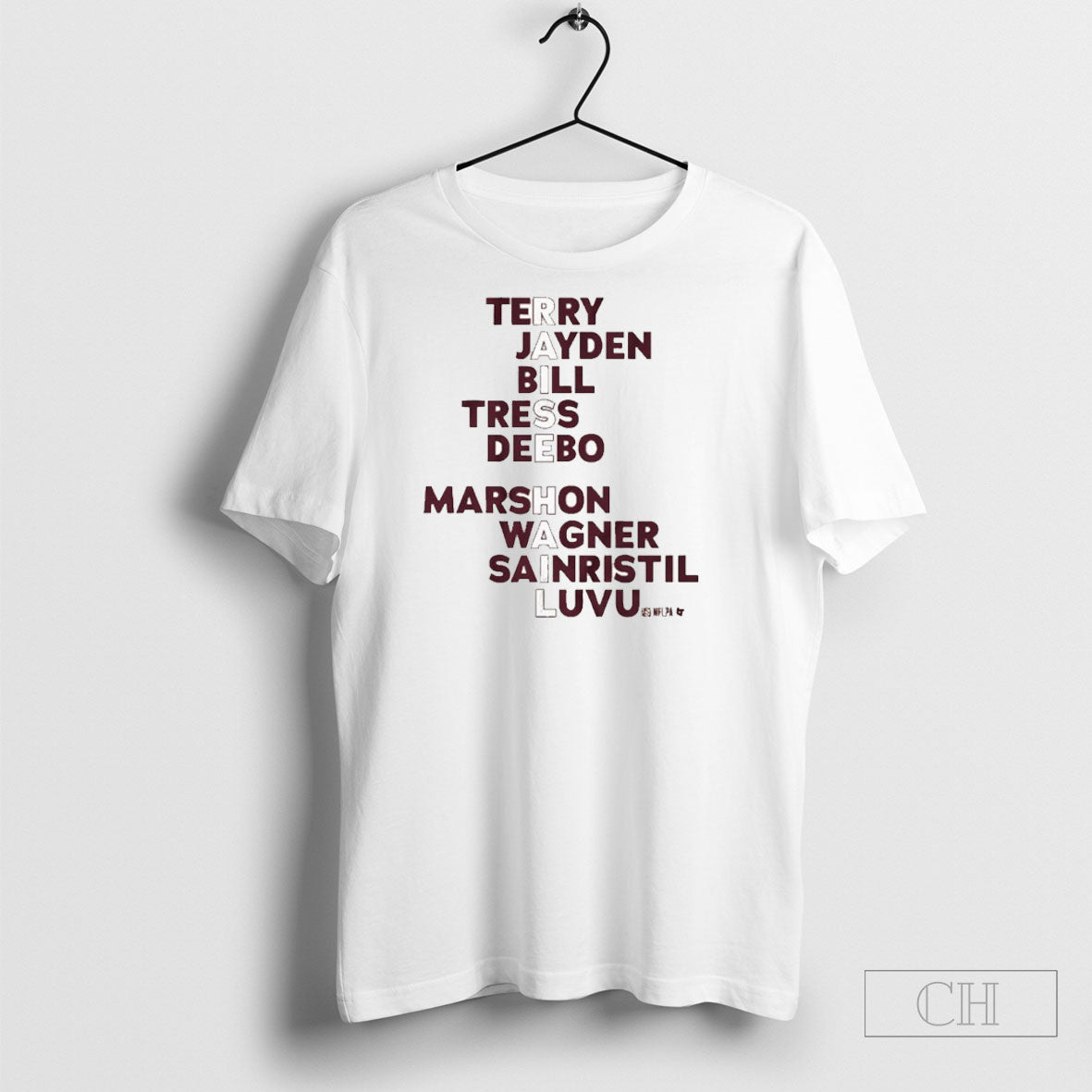 Washington Commanders Terry Jayden Bill Tress Deebo - Adult & Kids T-Shirts, Sweatshirts & Hoodies apparel design preview 1