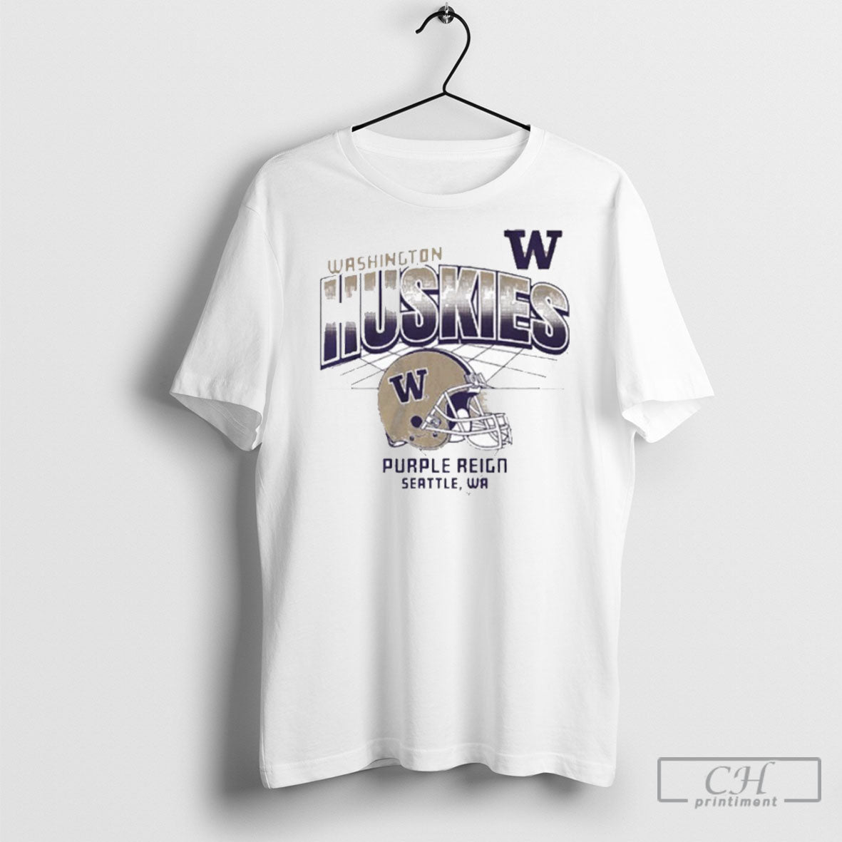 Washington Huskies Football Ncaa Purplr Reign Seattle - Adult & Kids T-Shirts, Sweatshirts & Hoodies apparel design preview 1
