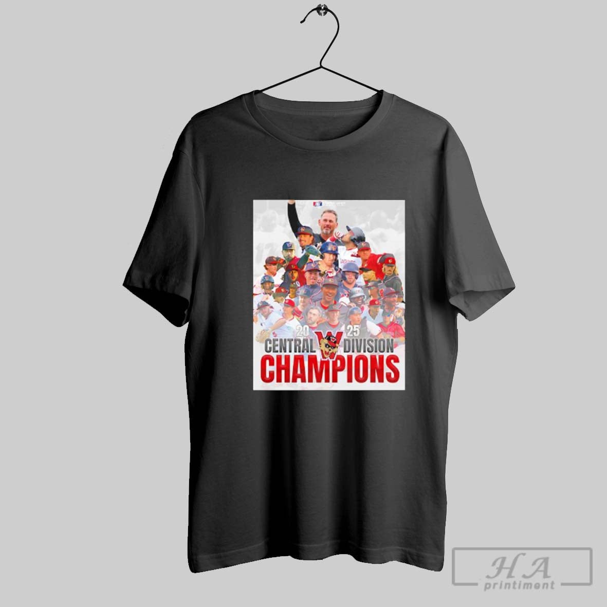 Washington Wild Central Division Champions 2025 - Adult & Kids T-Shirts, Sweatshirts & Hoodies apparel design preview 1