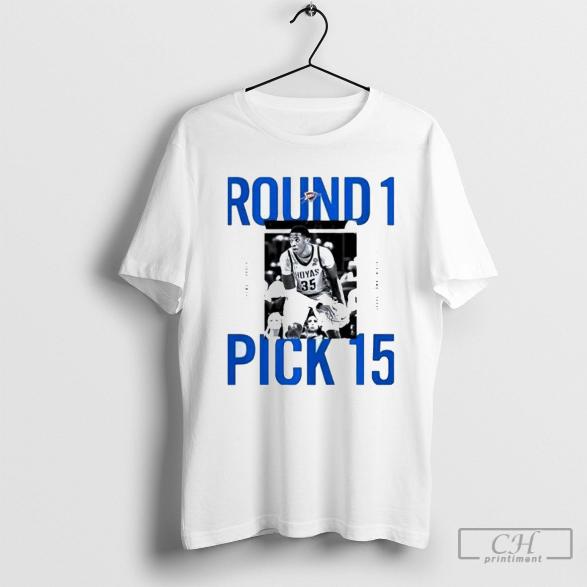 Welcome To Okc Thunder Thomas Sorber Round 1 Pick 15 - Adult & Kids T-Shirts, Sweatshirts & Hoodies apparel design preview 1