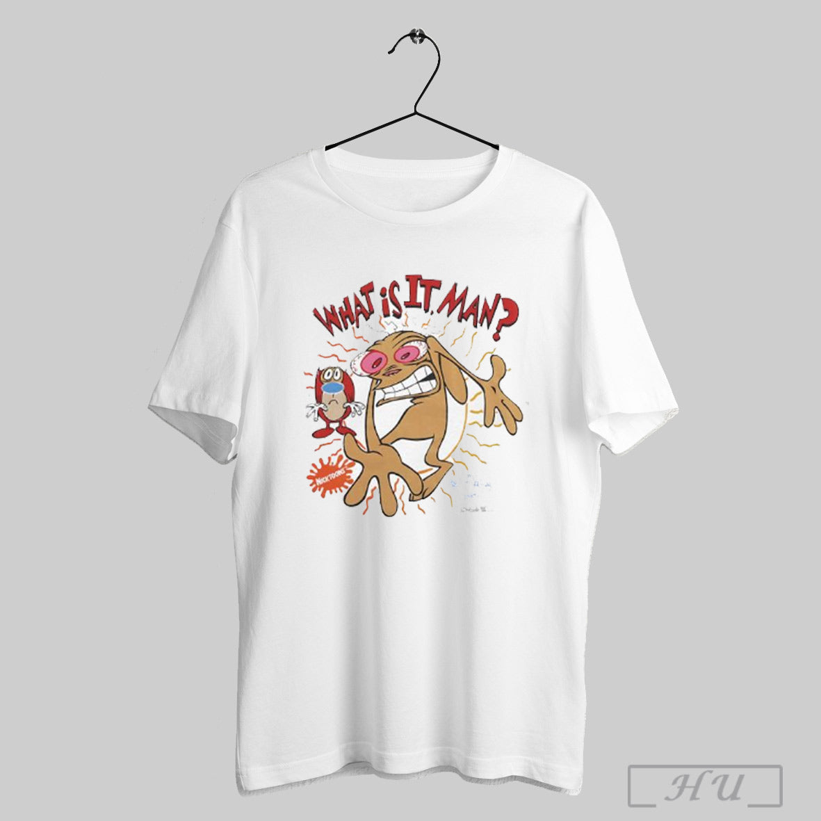 What Is It Man Cartoon Characters - Adult & Kids T-Shirts, Sweatshirts & Hoodies apparel design preview 1