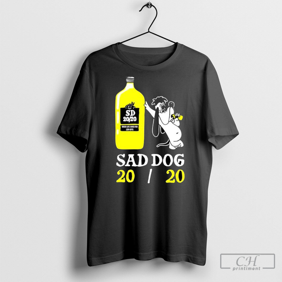 When Life Gives You Lem Offs Sad Dog 20 - Adult & Kids T-Shirts, Sweatshirts & Hoodies apparel design preview 1