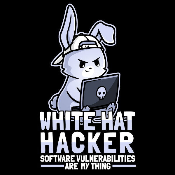 White Hat Hacker Cybersecurity - Adult & Kids T-Shirts, Sweatshirts & Hoodies apparel design preview 1