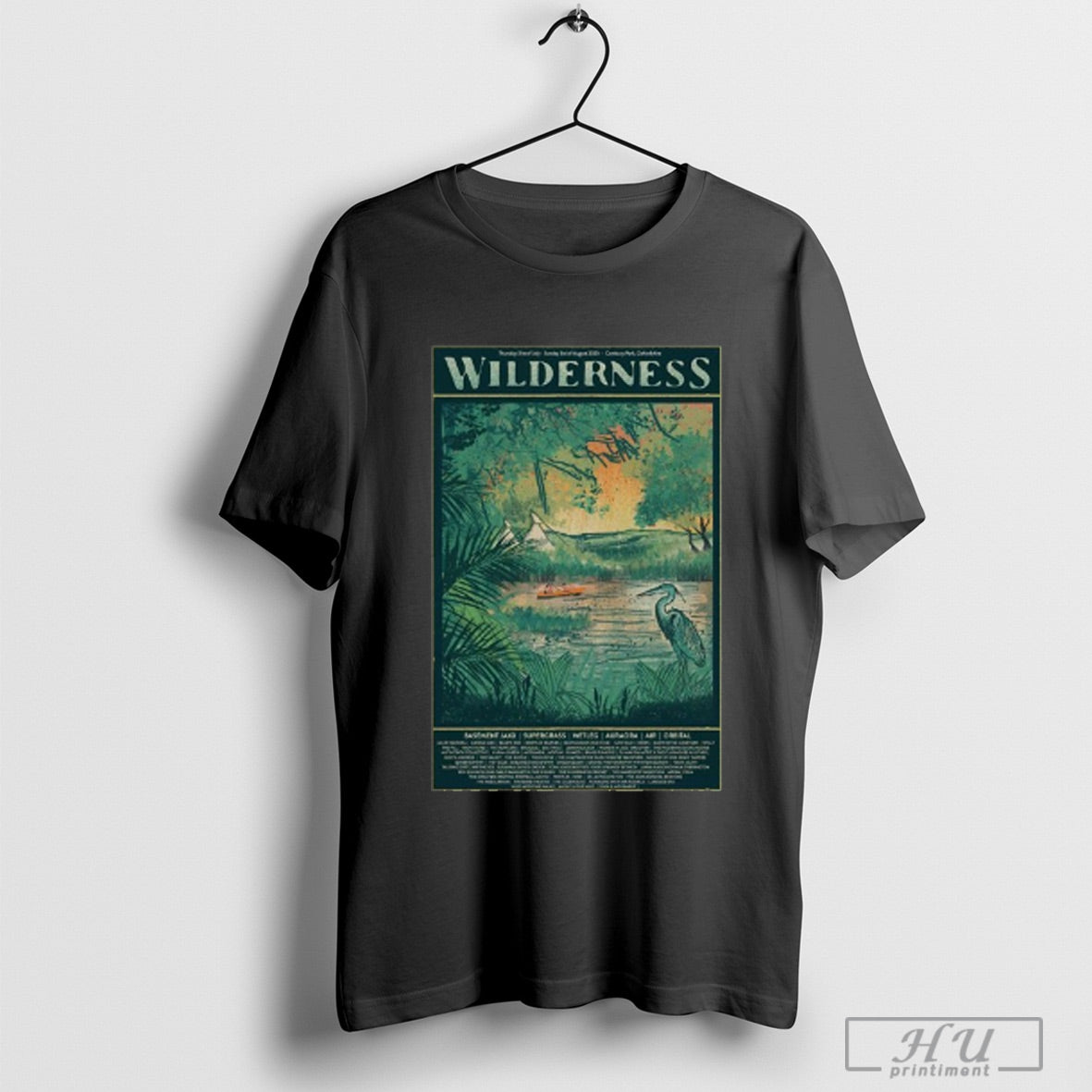 Wilderness Jul 31 Aug 3 2025 In Oxfordshire - Adult & Kids T-Shirts, Sweatshirts & Hoodies apparel design preview 1
