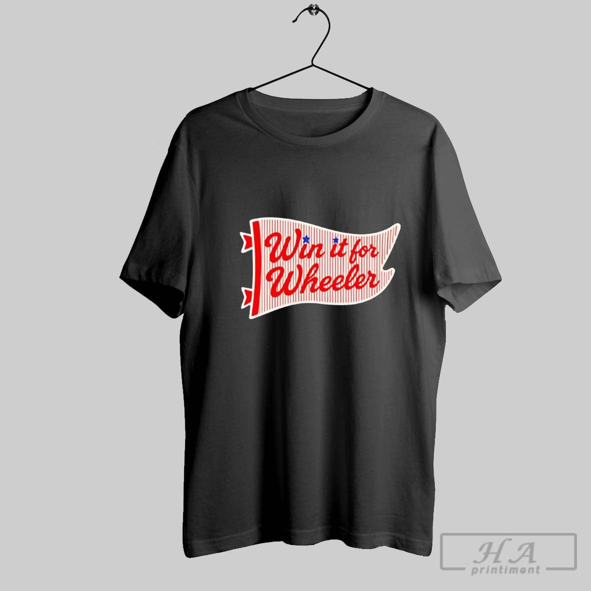 Win It For Wheeler Philadelphia Phillies - Adult & Kids T-Shirts, Sweatshirts & Hoodies apparel design preview 1