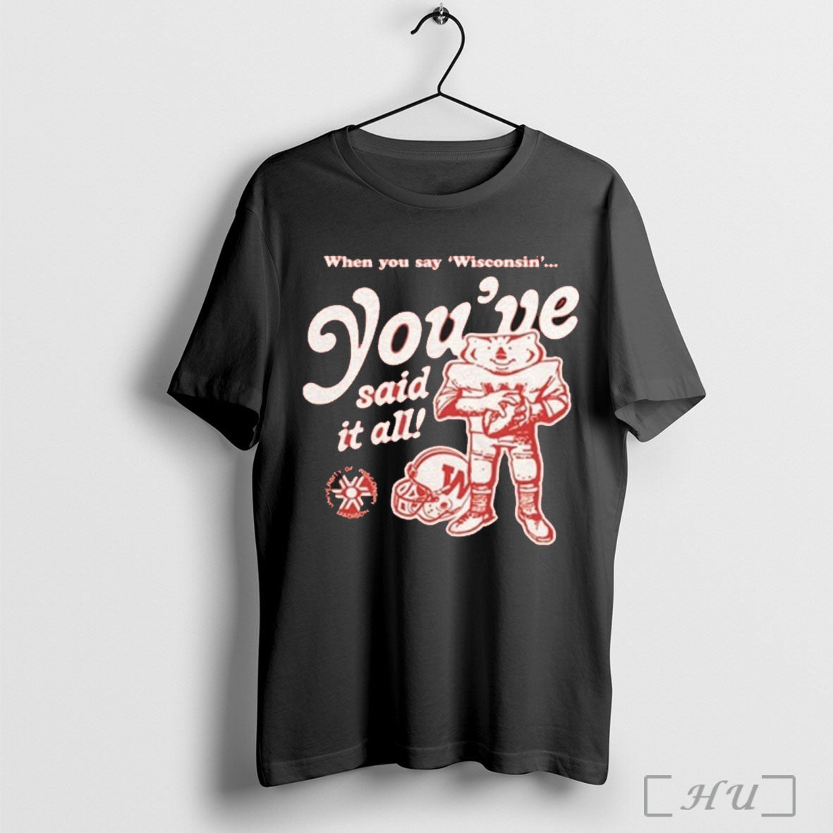 Wisconsin Badgers Youve Said It All - Adult & Kids T-Shirts, Sweatshirts & Hoodies apparel design preview 1